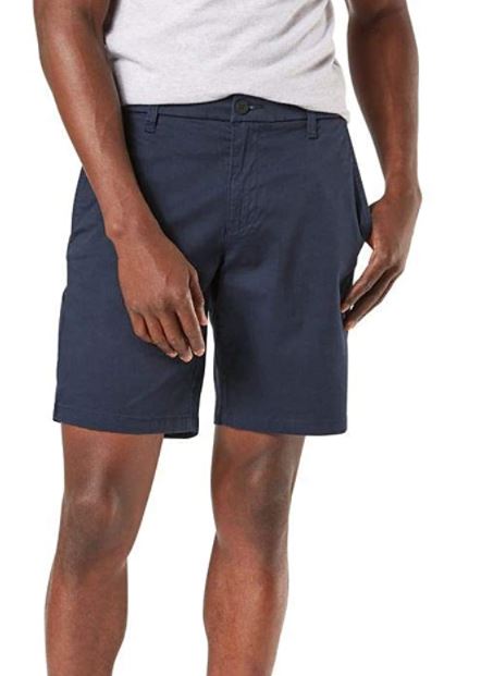 best cheap men's shorts by Dockers in dark blue