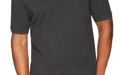 light gray Amazon Essentials cheap polo shirt