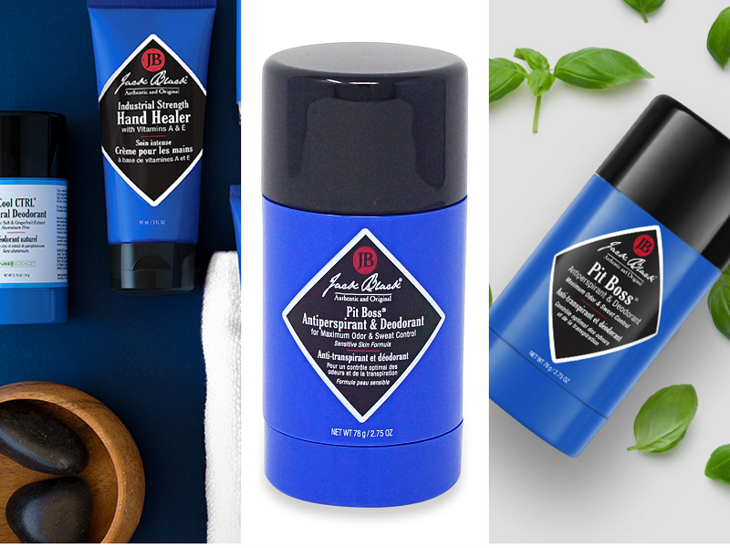 The #1 Best Deodorant for Men Who Sweat a Lot by Jack Black Pit Boss