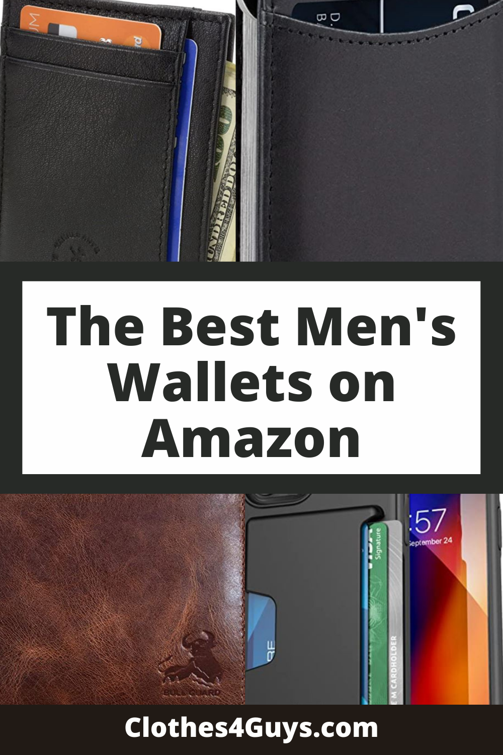 the best men's wallets on Amazon