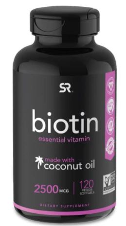 Biotin supplement to fix a receding hairline and regrow hair for men
