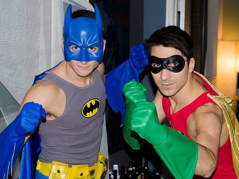 fun Batman and Robin costumes for gay couples