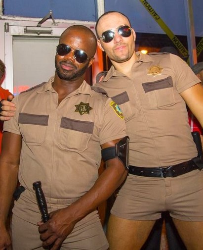 funny and sexy policeman costumes for gay couples