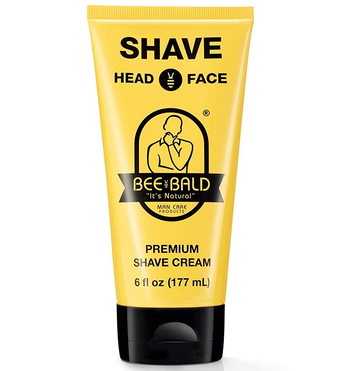 BEE BALD SHAVE Premium Shave Cream for bald head