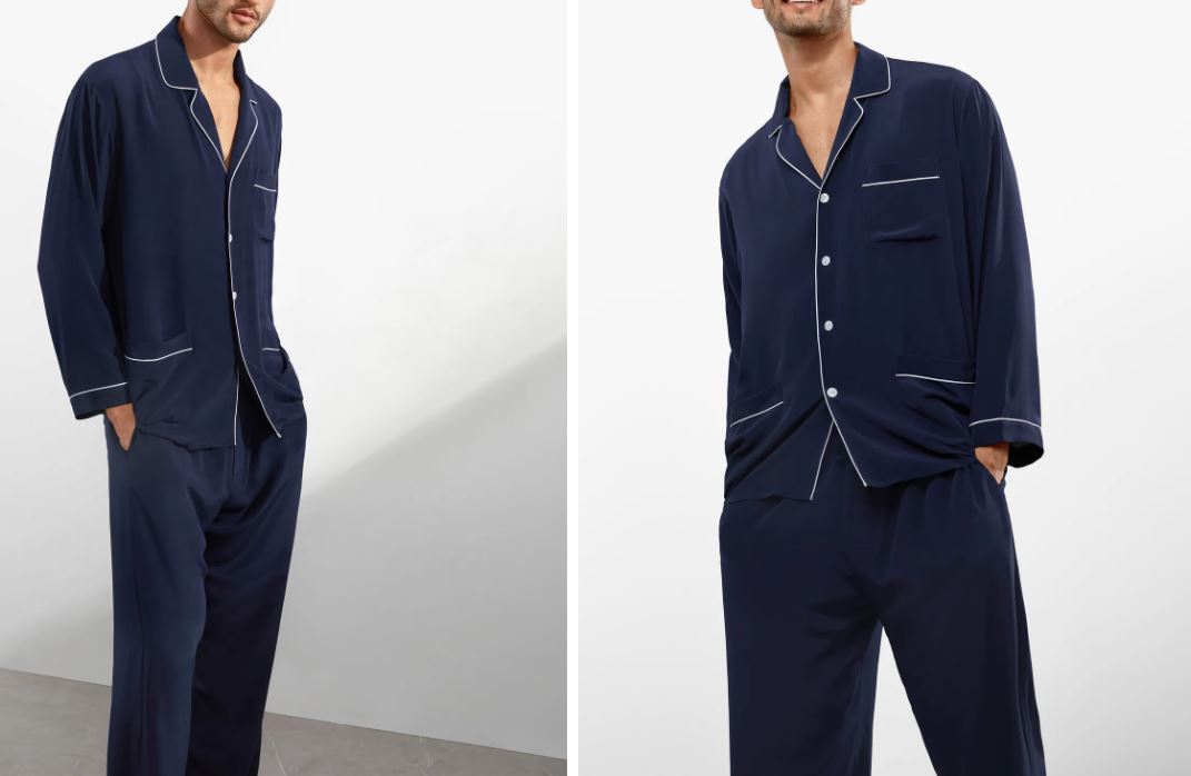 Best Men’s Silk Pajamas Fit For Royalty!
